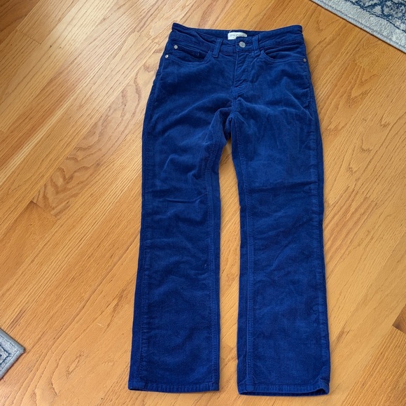Pilcro Pants - Pilcro Anthropologie royal blue corduroy pants size 26